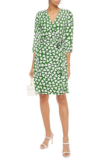 DIANE VON FURSTENBERG New Julian printed silk-jersey wrap dress