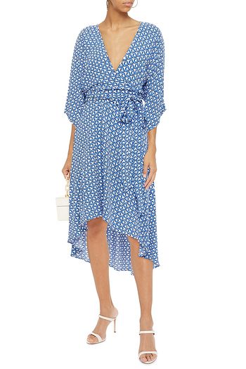 DIANE VON FURSTENBERG Eloise printed crepe dress
