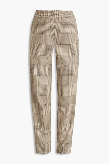 REMAIN BIRGER CHRISTENSEN Meg Prince of Wales checked jacquard tapered pants