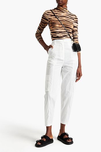 REMAIN BIRGER CHRISTENSEN Taxus cotton-blend poplin tapered pants