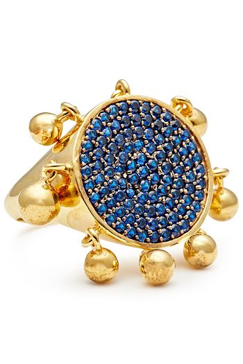 JOANNA LAURA CONSTANTINE Vergoldeter Ring mit Kristallen