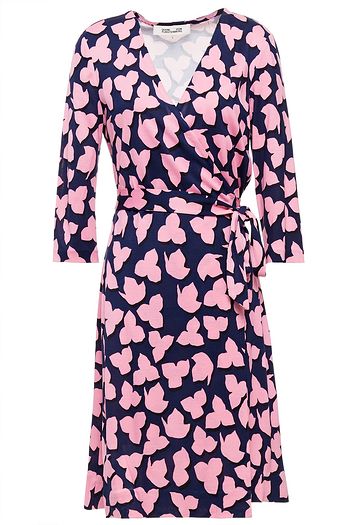 DIANE VON FURSTENBERG New Julian printed silk-jersey wrap dress