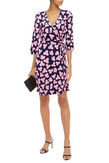 DIANE VON FURSTENBERG New Julian printed silk-jersey wrap dress