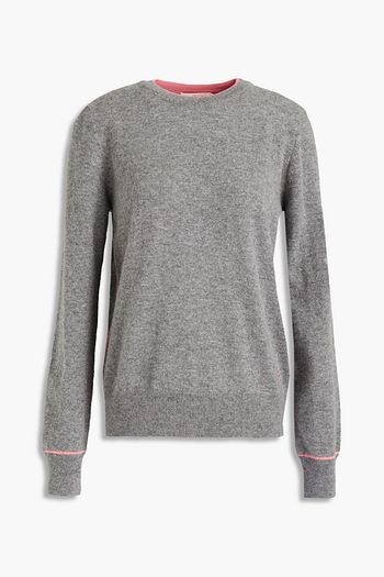 TORY BURCH Melierter Kaschmirpullover