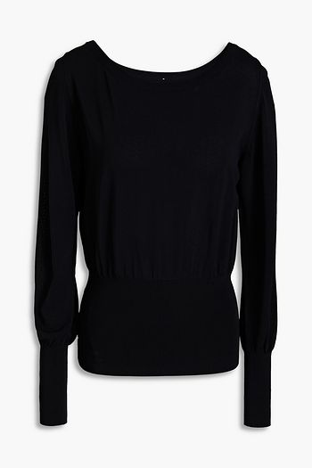 ALAÏA Stretch-knit sweater