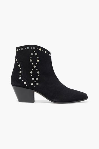 ISABEL MARANT Dacken studded suede ankle boots