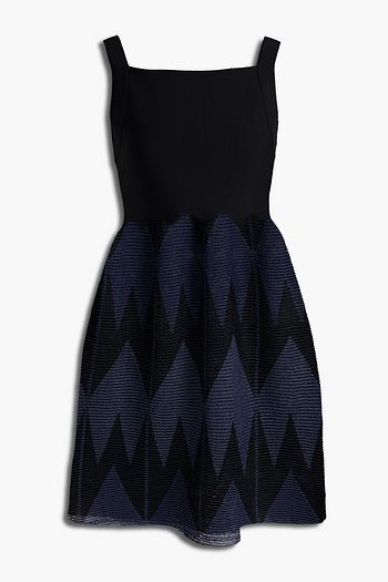 ALAÏA Minikleid aus Jacquard und Stretch-Strick