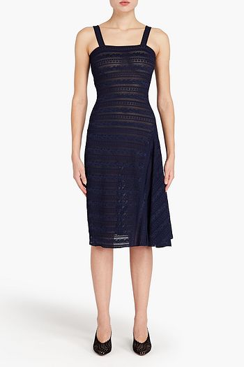 ALAÏA Kleid aus Pointelle-Strick