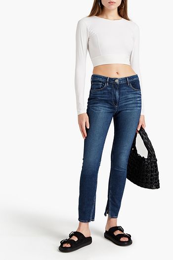 3X1 Hoch sitzende Skinny Jeans