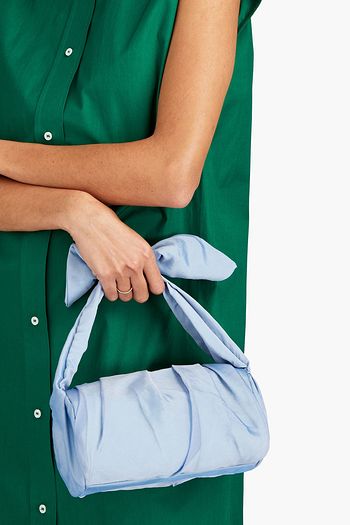 REJINA PYO Nane gathered organza tote