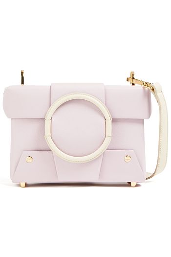 YUZEFI Asher studded textured-leather shoulder bag