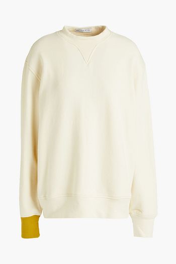 REJINA PYO Drew Sweatshirt aus Biobaumwollfleece