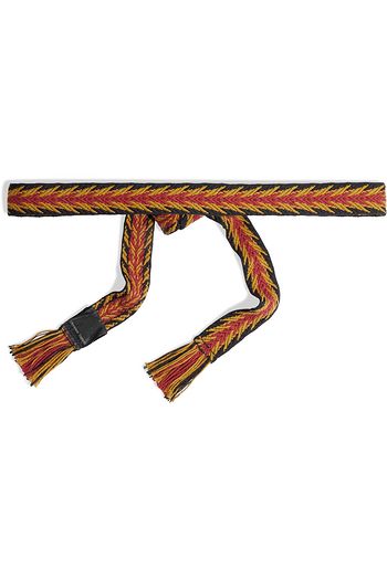 ISABEL MARANT Uden fringed jacquard belt