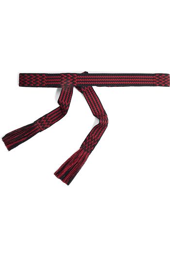 ISABEL MARANT ÉTOILE Upper fringed jacquard belt
