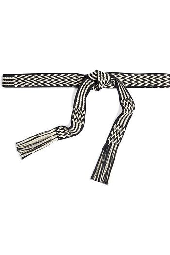 ISABEL MARANT ÉTOILE Upper fringed jacquard belt