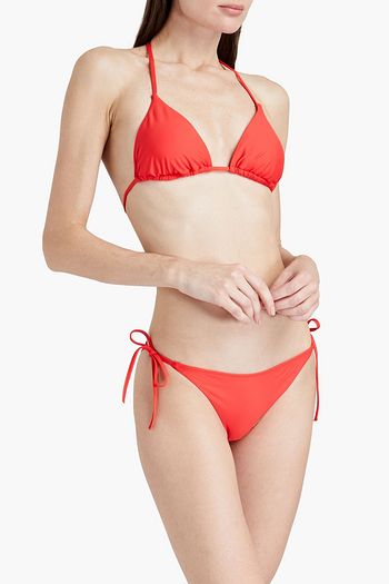 CALVIN KLEIN Printed low-rise bikini briefs
