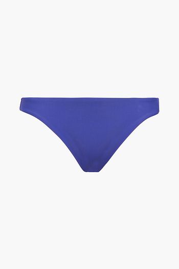 CALVIN KLEIN Metallic-trimmed low-rise bikini briefs