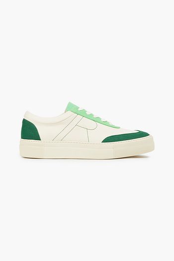 REJINA PYO Bailey color-block canvas and twill sneakers