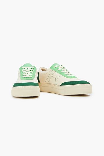 REJINA PYO Bailey color-block canvas and twill sneakers