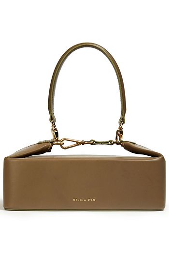 REJINA PYO Olivia Tote Bag aus Leder mit Krokodileffekt