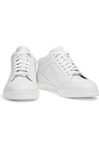 JIMMY CHOO Miami leather sneakers