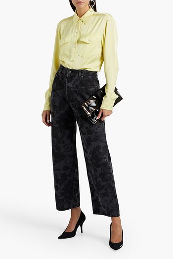 DRIES VAN NOTEN Satin shirt