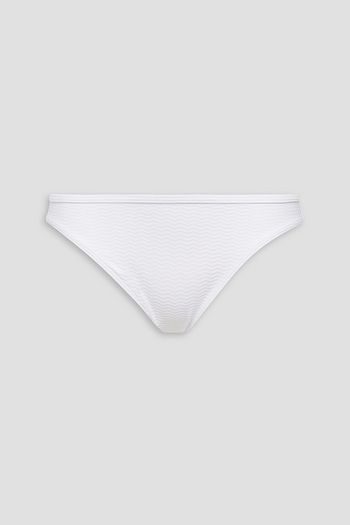 CALVIN KLEIN Stretch-piquè low-rise bikini briefs