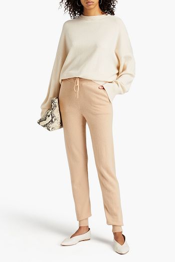 LOULOU STUDIO Maddalena cashmere track pants