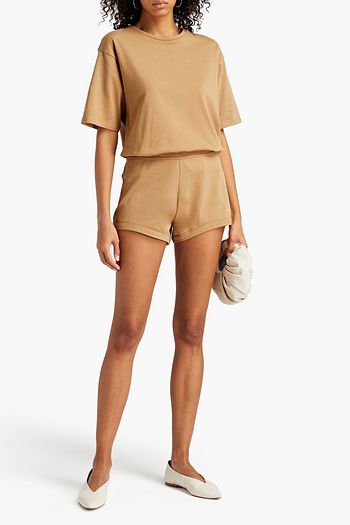 LOULOU STUDIO Lipari cotton-jersey T-shirt