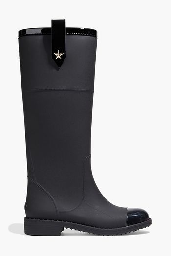 JIMMY CHOO Edith rubber rain boots