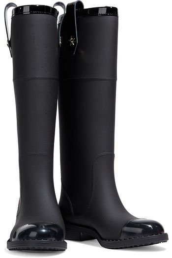 JIMMY CHOO Edith rubber rain boots