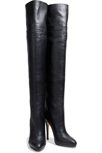 JIMMY CHOO Giselle leather over-the-knee boots