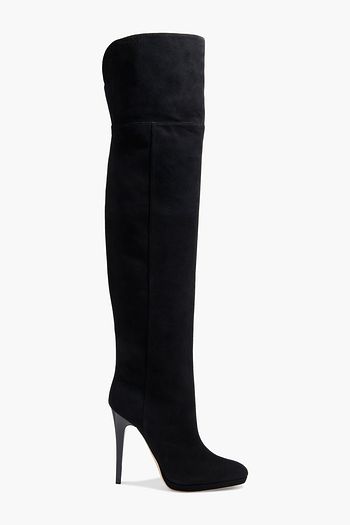 JIMMY CHOO Giselle suede over-the-knee boots