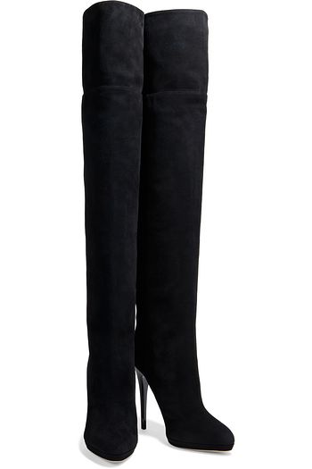 JIMMY CHOO Giselle suede over-the-knee boots