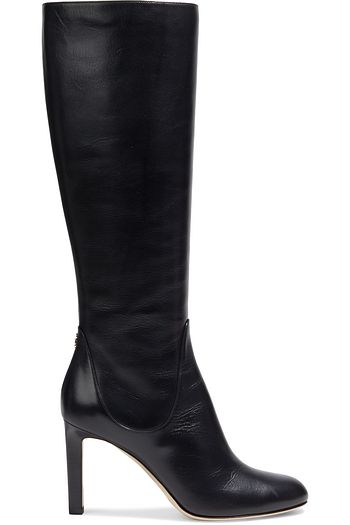 JIMMY CHOO Tempe 85 leather knee boots