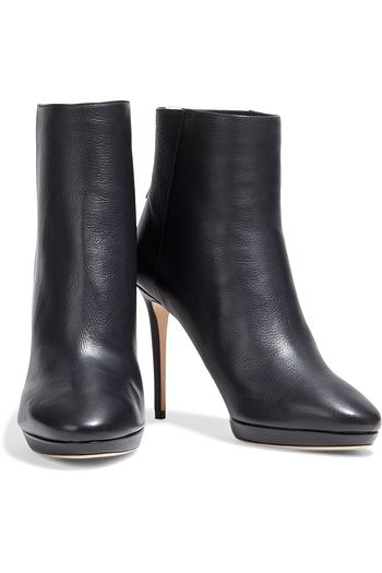 JIMMY CHOO Harvey 100 pebbled-leather ankle boots
