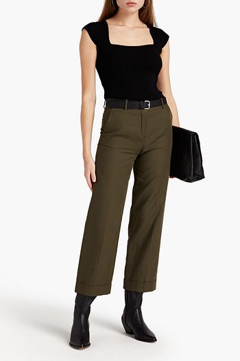 HELMUT LANG Ribbed-knit top