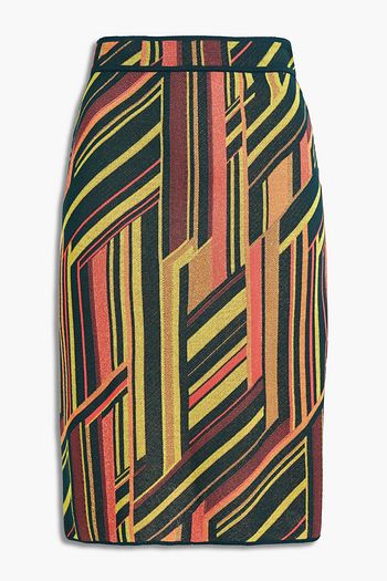 M MISSONI Metallic jacquard-knit skirt
