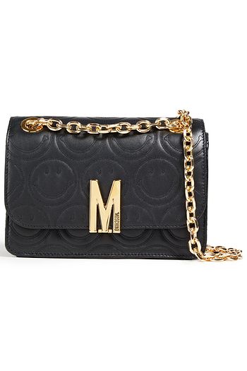 MOSCHINO Quilted leather shoulder bag
