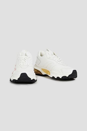 VALENTINO GARAVANI Bounce Love Sneakers aus Leder mit Print