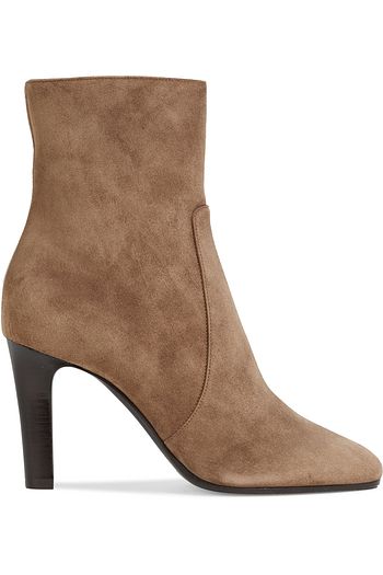 SAINT LAURENT Suede ankle boots
