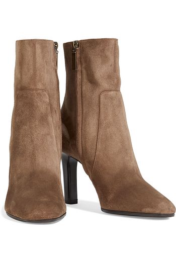 SAINT LAURENT Suede ankle boots