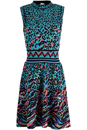M MISSONI Jacquard-knit mini dress