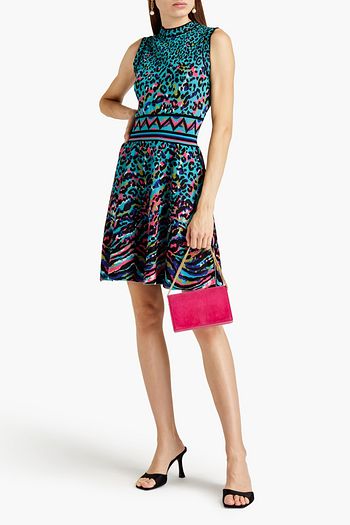 M MISSONI Jacquard-knit mini dress
