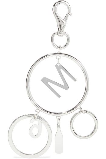 MM6 MAISON MARGIELA Silver-tone keychain