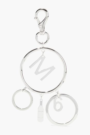 MM6 MAISON MARGIELA Silver-tone keychain