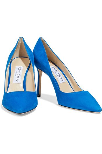 JIMMY CHOO Romy 85 suede pumps