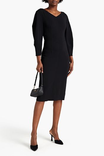 ALBERTA FERRETTI Crepe midi dress