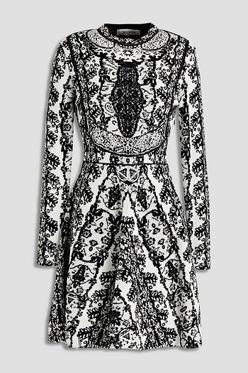 VALENTINO Minikleid aus Jacquard