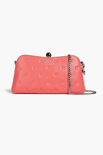 MOSCHINO Quilted leather shoulder bag